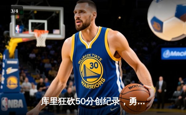 库里狂砍50分创纪录，勇士加时力克凯尔特人，总决赛大比分扳成2-2平 - 3