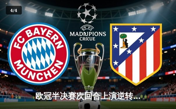 欧冠半决赛次回合上演逆转奇迹，皇家马德里2-1绝杀拜仁慕尼黑挺进决赛 - 4