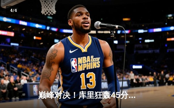 巅峰对决！库里狂轰45分率勇士加时险胜凯尔特人，总决赛悬念再起 - 4